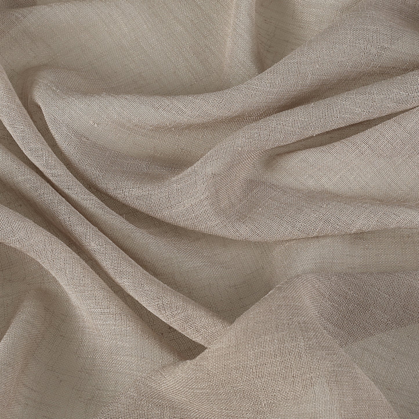 Tygprov Voile - Cappucino