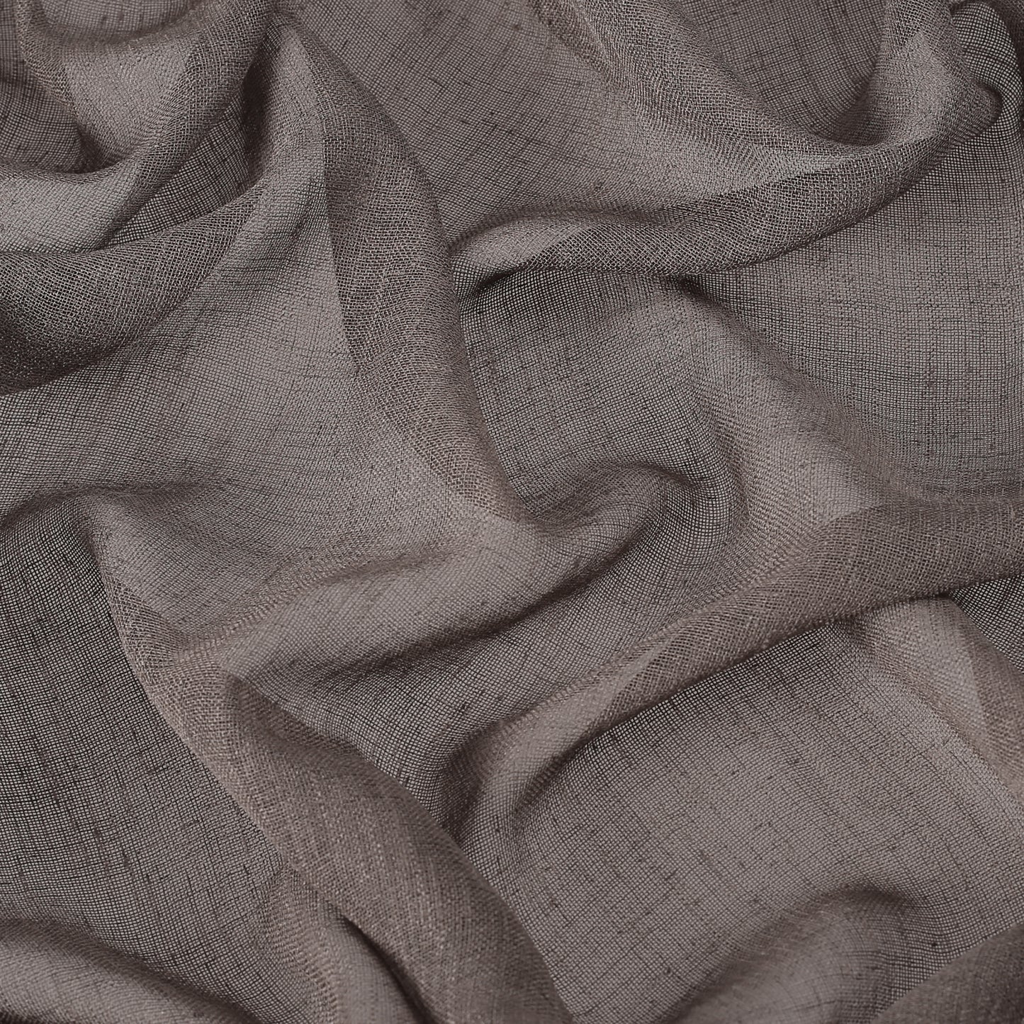 Stoffprobe Voile - Schokolade