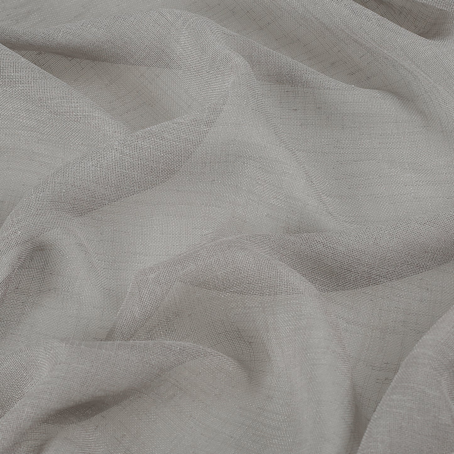 Stoffprobe Voile - Grau